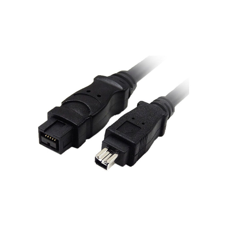 Tera Grand Firewire 800 9-Pin to Firewire 400 4-Pin Cable (10', Black)