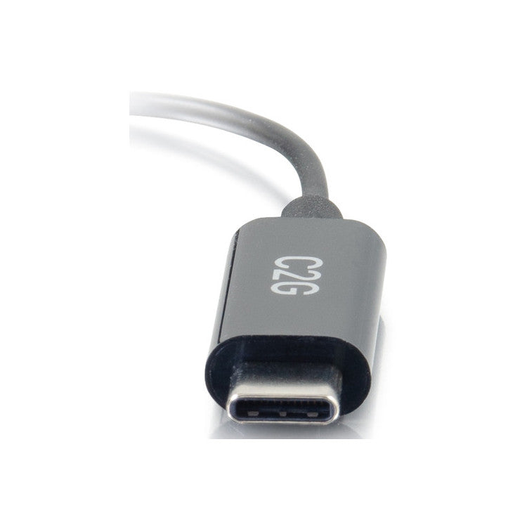 C2G USB Type-C to Female 3.5mm TRS Adapter Cable