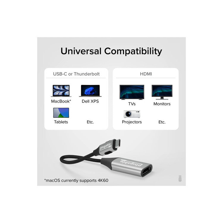 Plugable USB-C to HDMI 8K Adapter