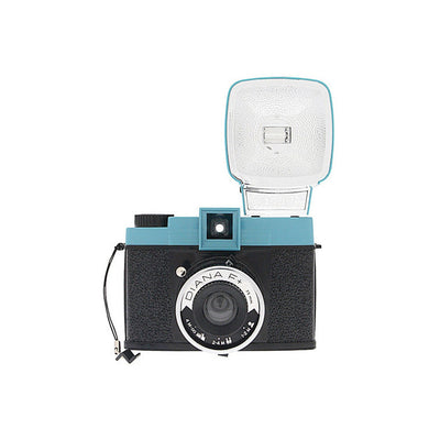 Lomography Diana F+ Film Camera and Flash (Teal/Black)