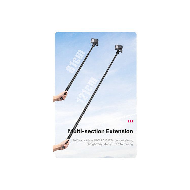 Ulanzi MT-58 Extendable Selfie Stick for Action Cameras (4')