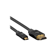 Pearstone HDD-2015 High-Speed Micro-HDMI to HDMI Cable with Ethernet (1.5')