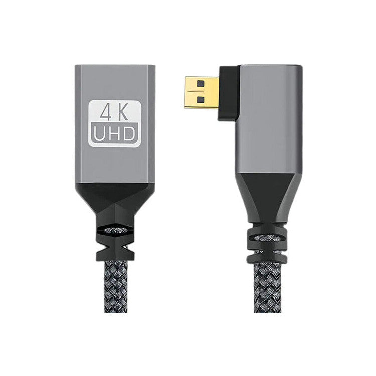 DigitalFoto Solution Limited Angle Standard Micro-HDMI to HDMI Extension Cable (7.9")