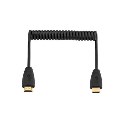 Elvid HDMIAA-030-C Coiled High-Speed HDMI Cable (11 to 36")