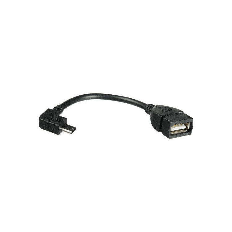 Comprehensive OTG USB A Female to Micro USB B Male Adapter Cable (4")