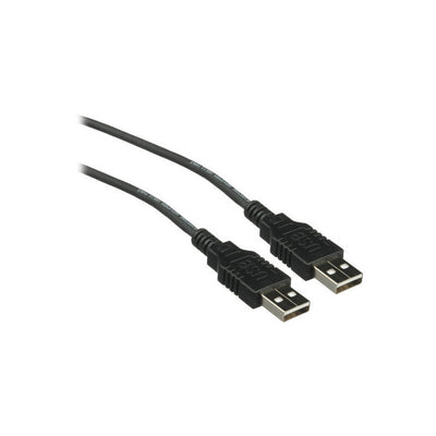 Pearstone USB 2.0 Type A Male to Type A Male Cable (Black) - 6' (1.8 m)