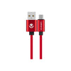 Volkano Fashion Series USB Type-A to USB Type-C Cable (5.9', Red)