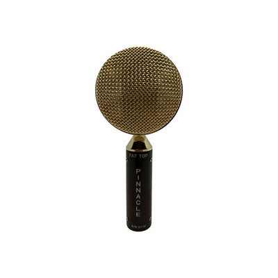 Pinnacle Microphones FAT Top Ribbon Microphone (Brown Body and Gold Grille, Stock Transformer)