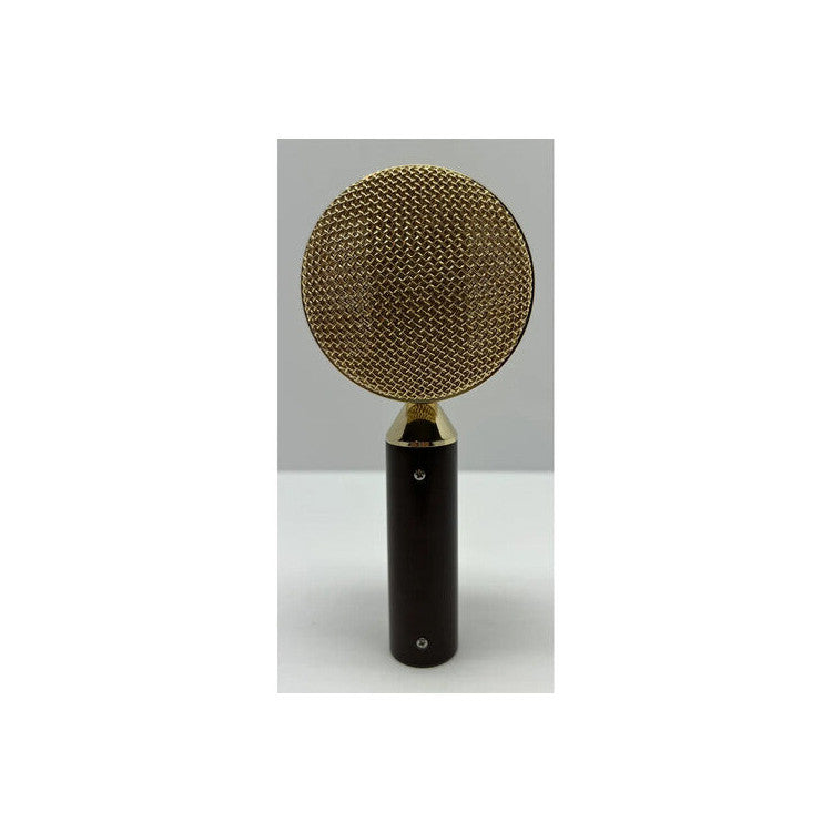 Pinnacle Microphones FAT Top Ribbon Microphone (Brown Body and Gold Grille, Stock Transformer)