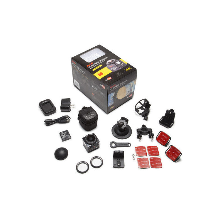 Kodak PIXPRO SP360 4K Action Camera Premier Pack