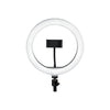 Gator LED Desktop Ring Light with Round Base Stand and Phone Clamp (10")